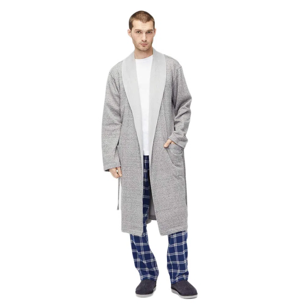 UGG Szlafrok męski M Robinson, wrzos szary, XL